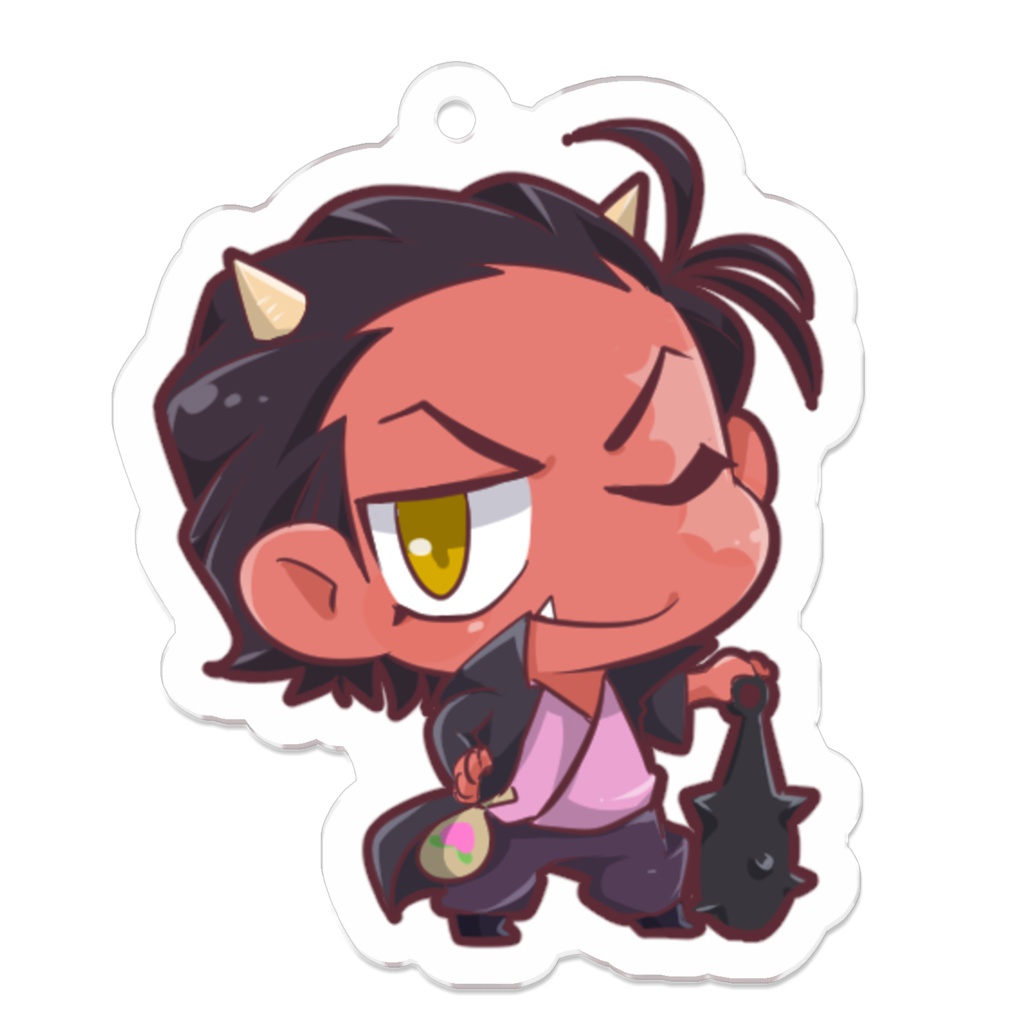 デフォルメアクリルキーホルダー 48/桃太郎