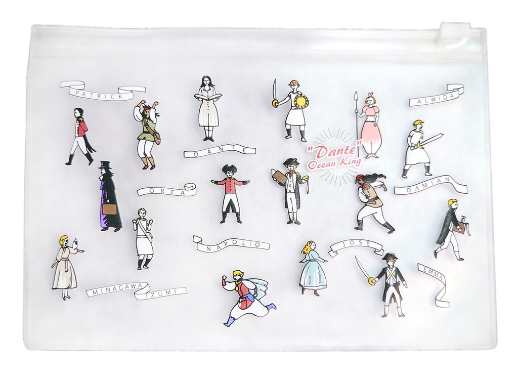 海王ダンテ　クリアポーチ