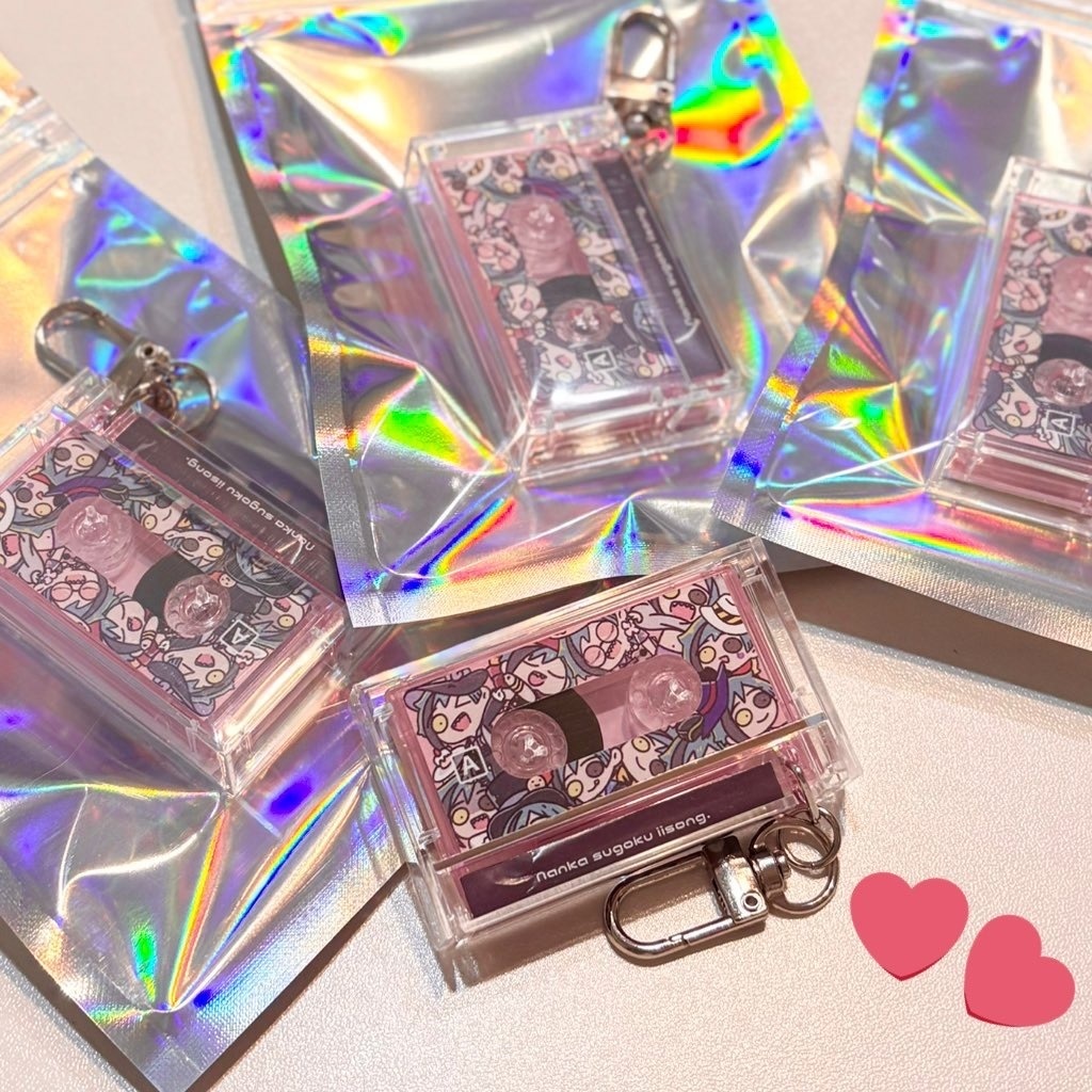 ちびフロカセットキーホルダー（ポストカード付）