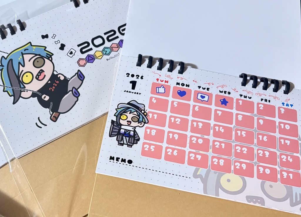 ちびフロ2026カレンダー(グッズ付ver有り)