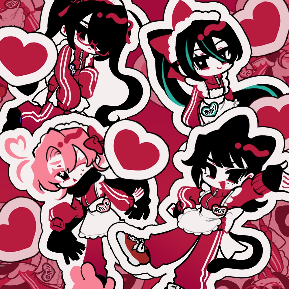 ジャージメイド　〈アクリルキーホルダー〉