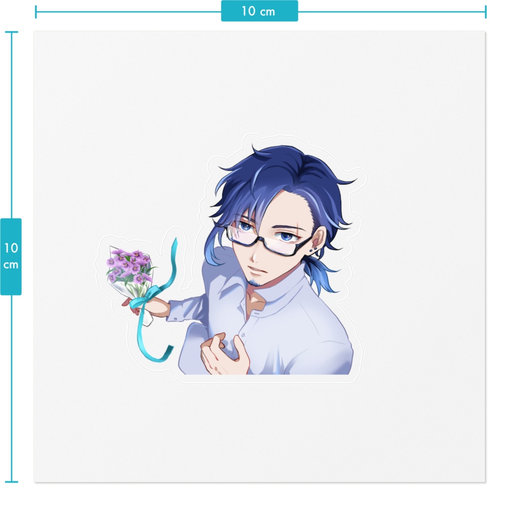 『fros』歌ってみた狙ノ塚善(単体)ステッカー