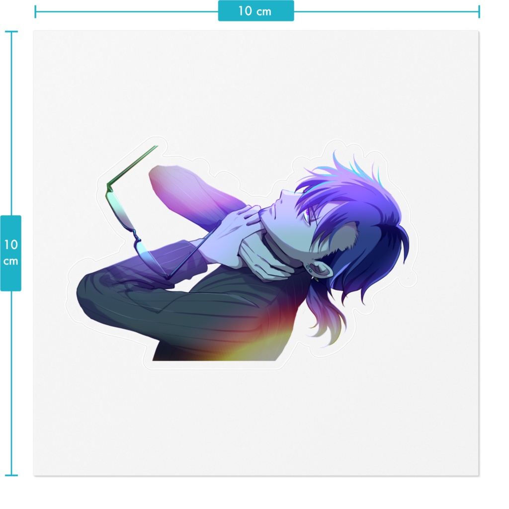 『ルームNo4』歌ってみた狙ノ塚善(単体)ステッカー