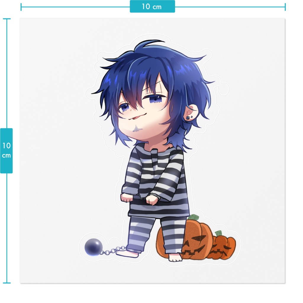 2024 狙ノ塚善 ハロウィンSDステッカー