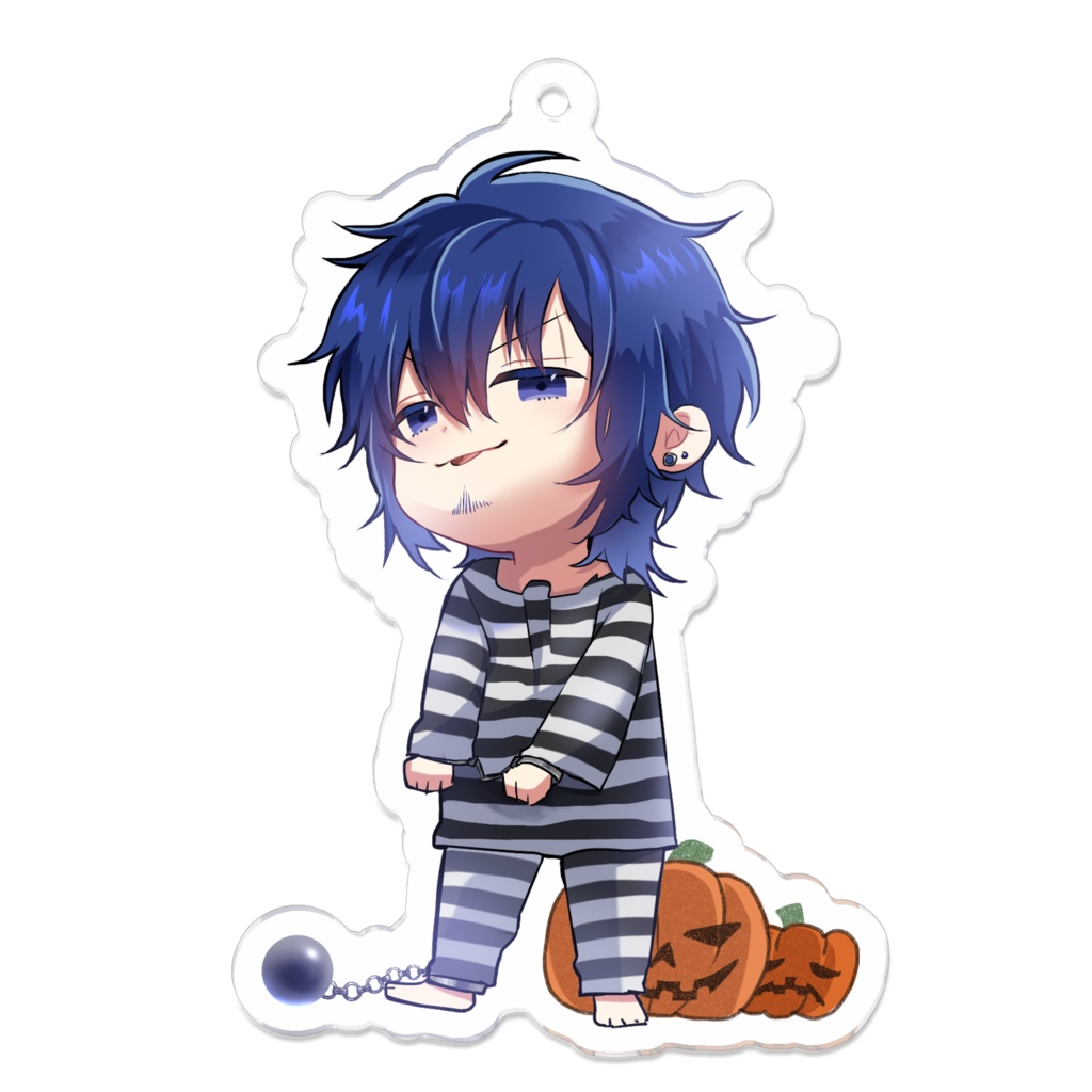 2024 狙ノ塚善 ハロウィンSDアクリルキーホルダー(背景無し)