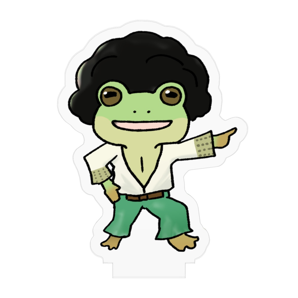 フロッグダンサーアクリルフィギュア