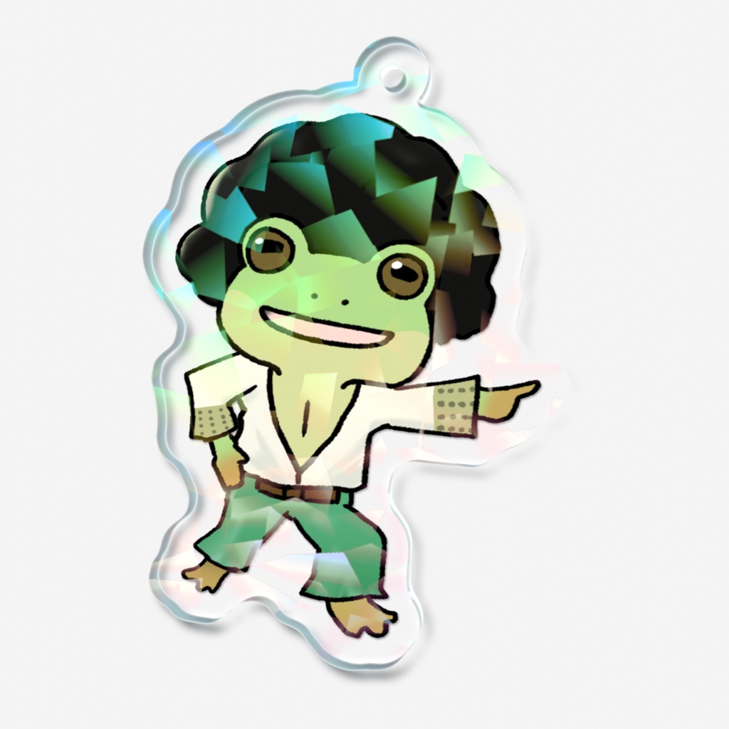 フロッグダンサーアクリルキーホルダー