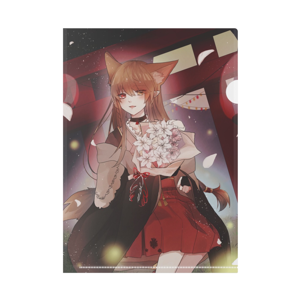 妖鬼水晶 クリアファイル