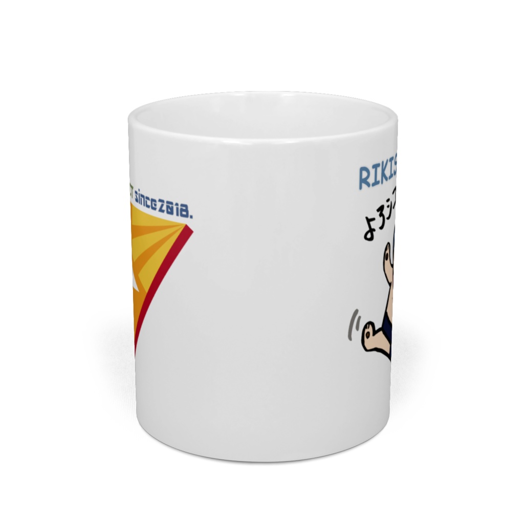 HTMプロジェクトのマグカップ(リキシワンver.)