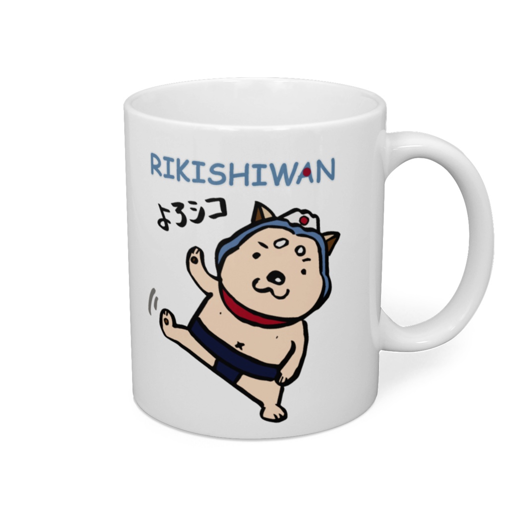 HTMプロジェクトのマグカップ(リキシワンver.)