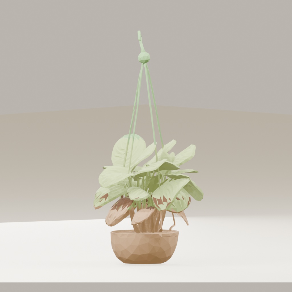 【3Dモデル】観葉植物 / カラテア・オルビフォリア | Calathea orbifolia (OBJ・LWO)