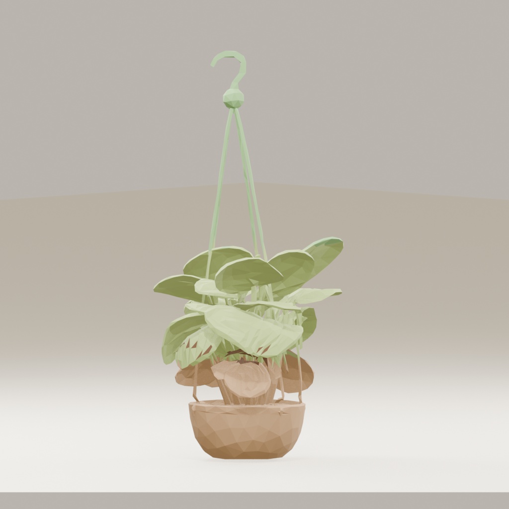【3Dモデル】観葉植物 / カラテア・オルビフォリア | Calathea orbifolia (OBJ・LWO)