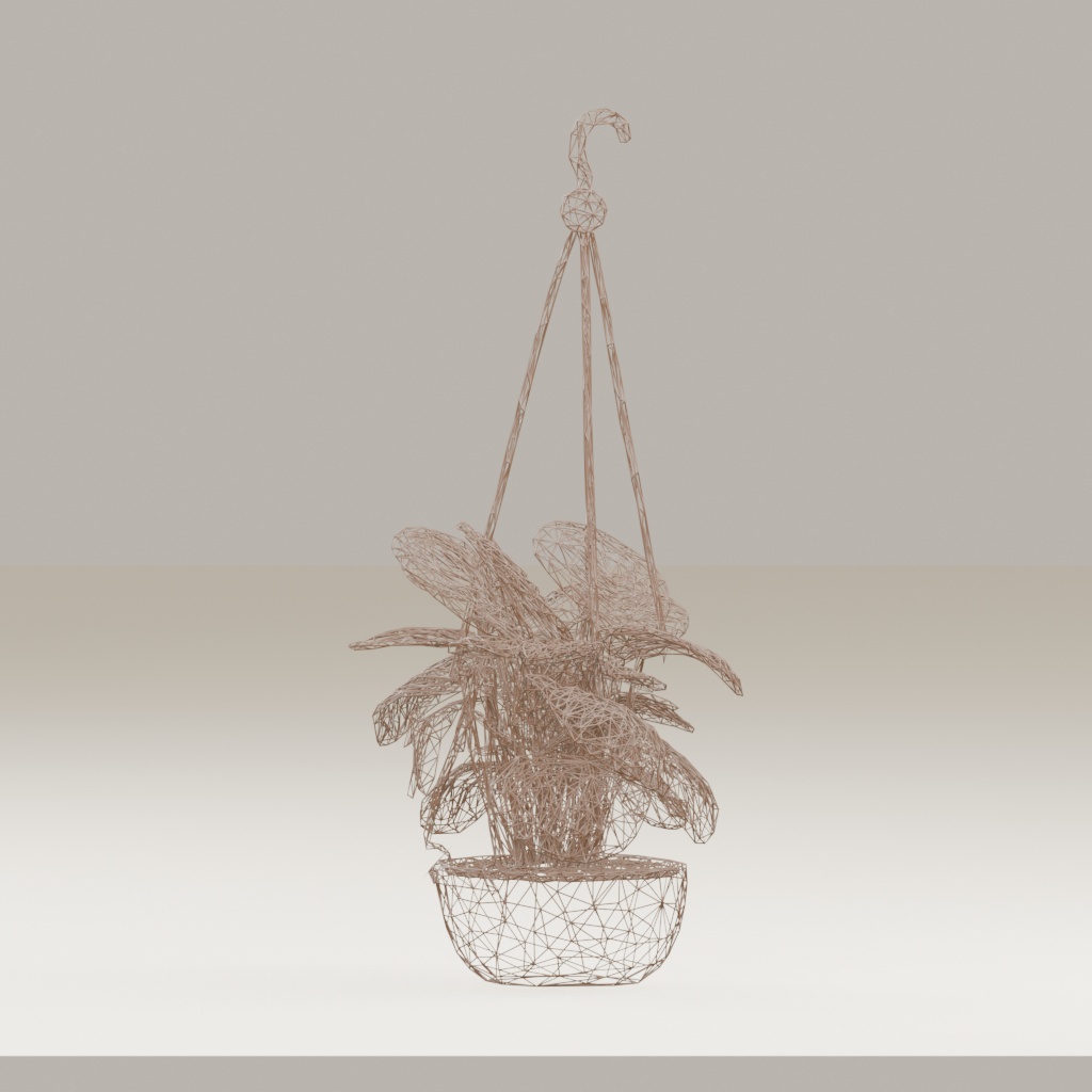 【3Dモデル】観葉植物 / カラテア・オルビフォリア | Calathea orbifolia (OBJ・LWO)