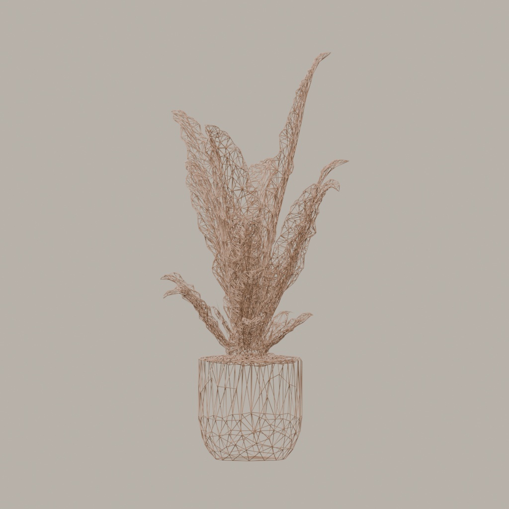【3Dモデル】【詰合せ】観葉植物 / Houseplants 12種セット(OBJ・LWO)