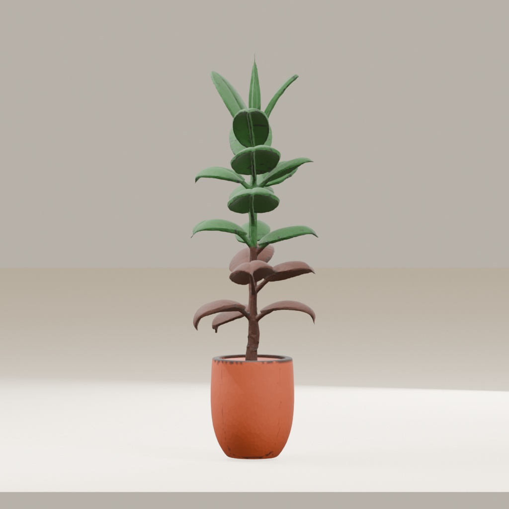 【3Dモデル】【詰合せ】観葉植物 / Houseplants 12種セット(OBJ・LWO)