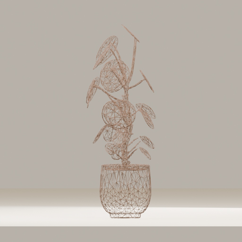 【3Dモデル】【詰合せ】観葉植物 / Houseplants 12種セット(OBJ・LWO)