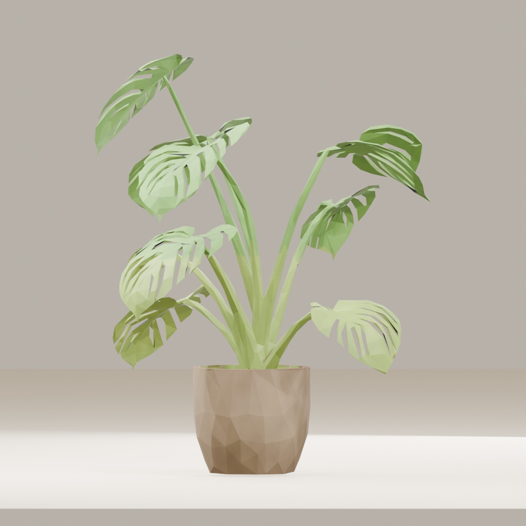 【3Dモデル】【詰合せ】観葉植物 / Houseplants 12種セット(OBJ・LWO)