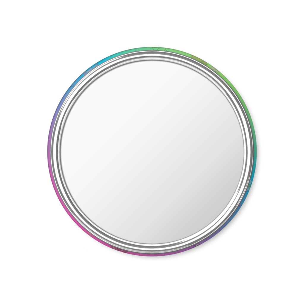 ジルコンフレンズ ロゴ缶ミラー