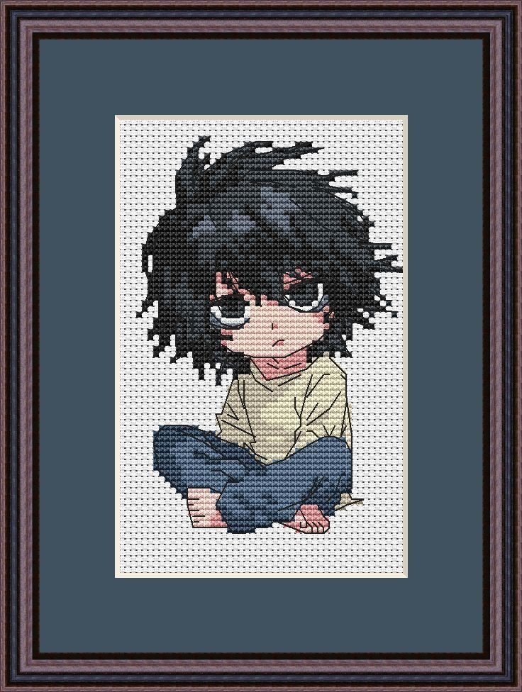 Death Note Anime Cross Stitch Pattern