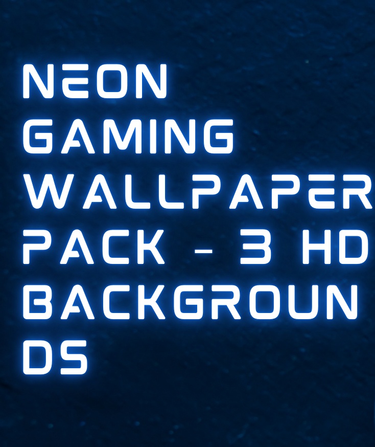 Neon Gaming Wallpaper Pack HD