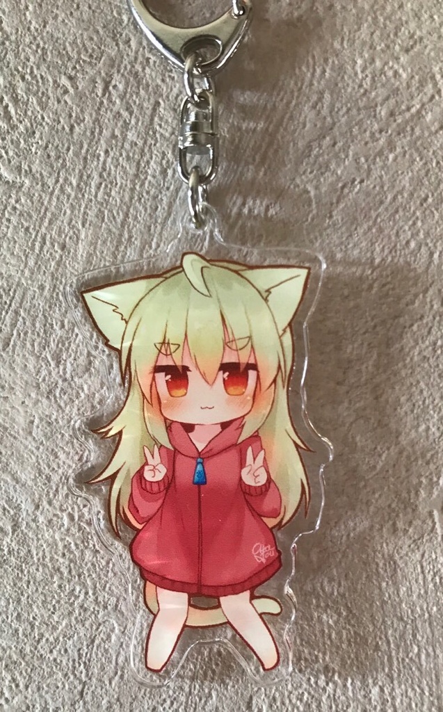 左下さん アクリルキーホルダー