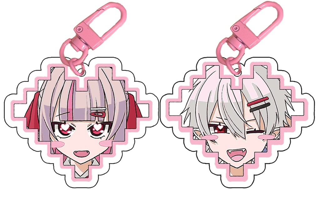 【にじそうさく11】両面アクリルキーホルダー 魔界ノりりむ 葛葉