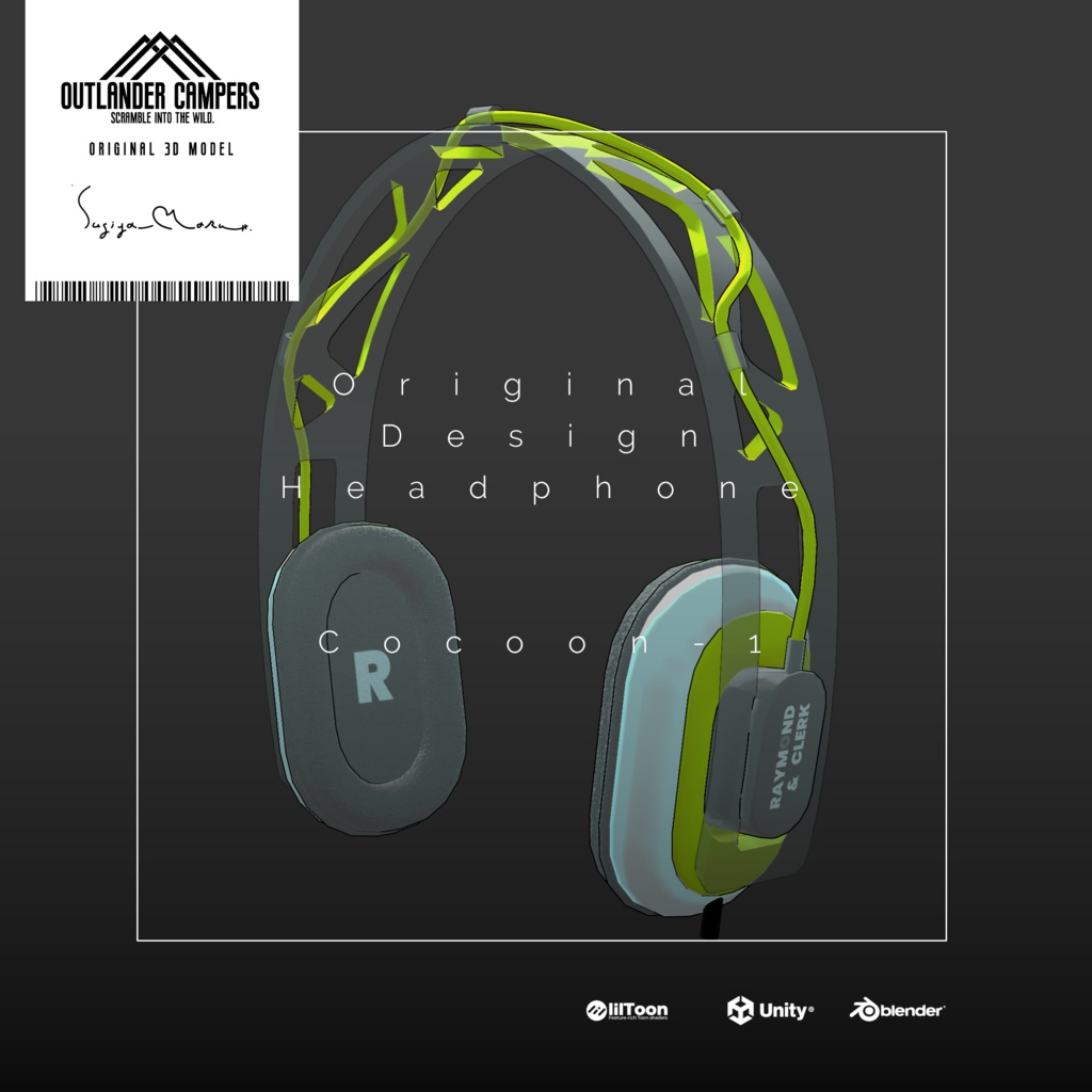 Original Design Headphone 【Cocoon-1】