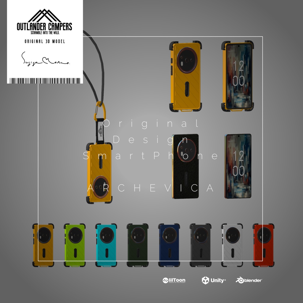 Original Design Smartphone【ARCHEVICA】