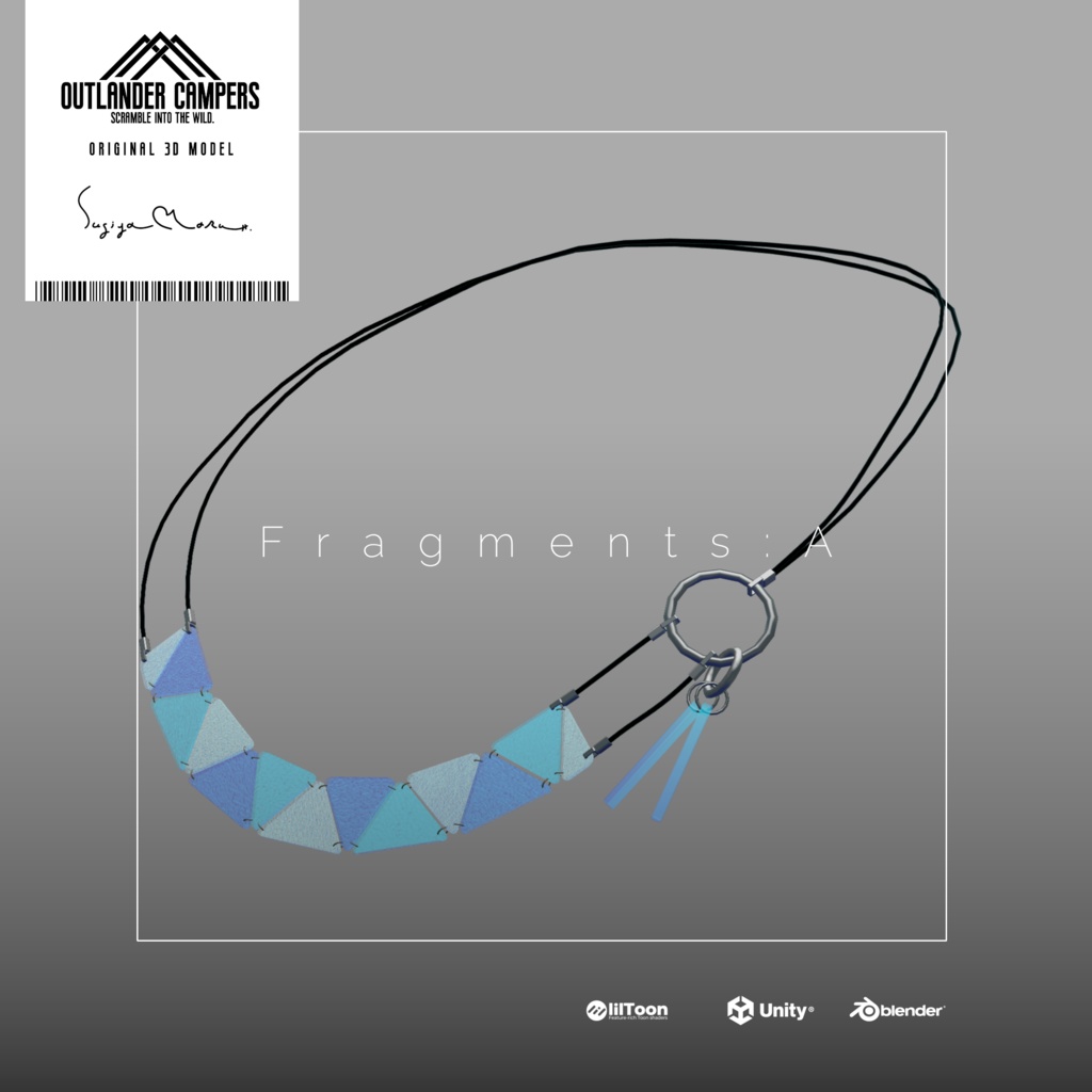 Original Design Necklace【Fragments:A】