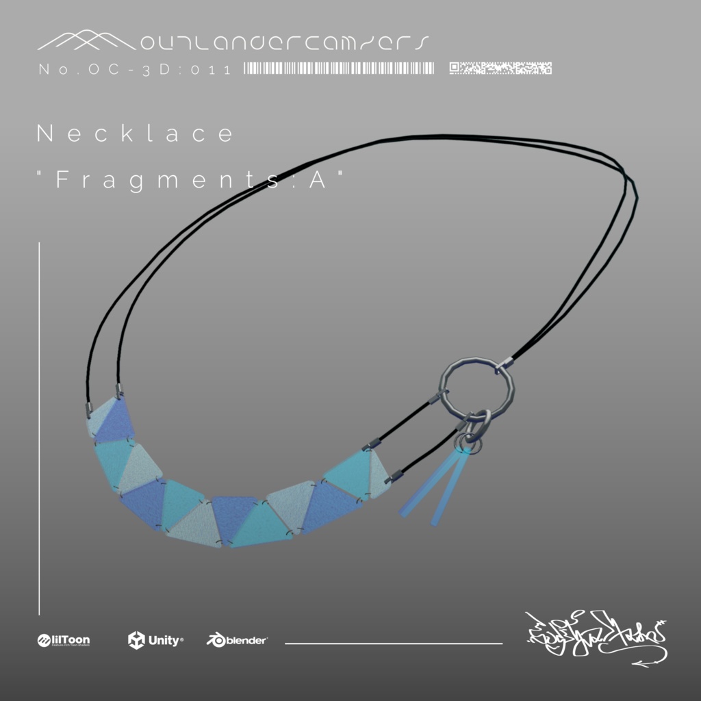 Original Design Necklace【Fragments:A】