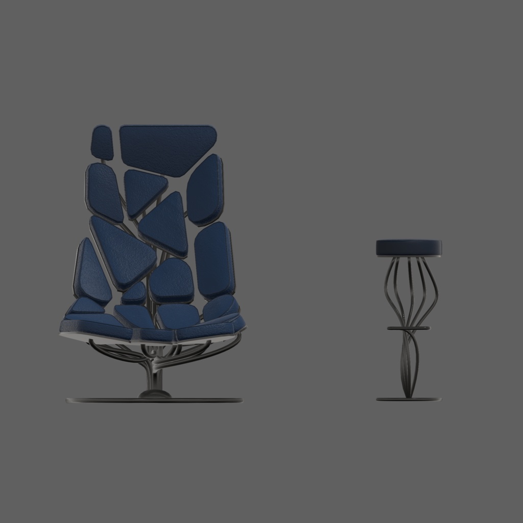 Original Design Lounge & Bar Chair【the Root】