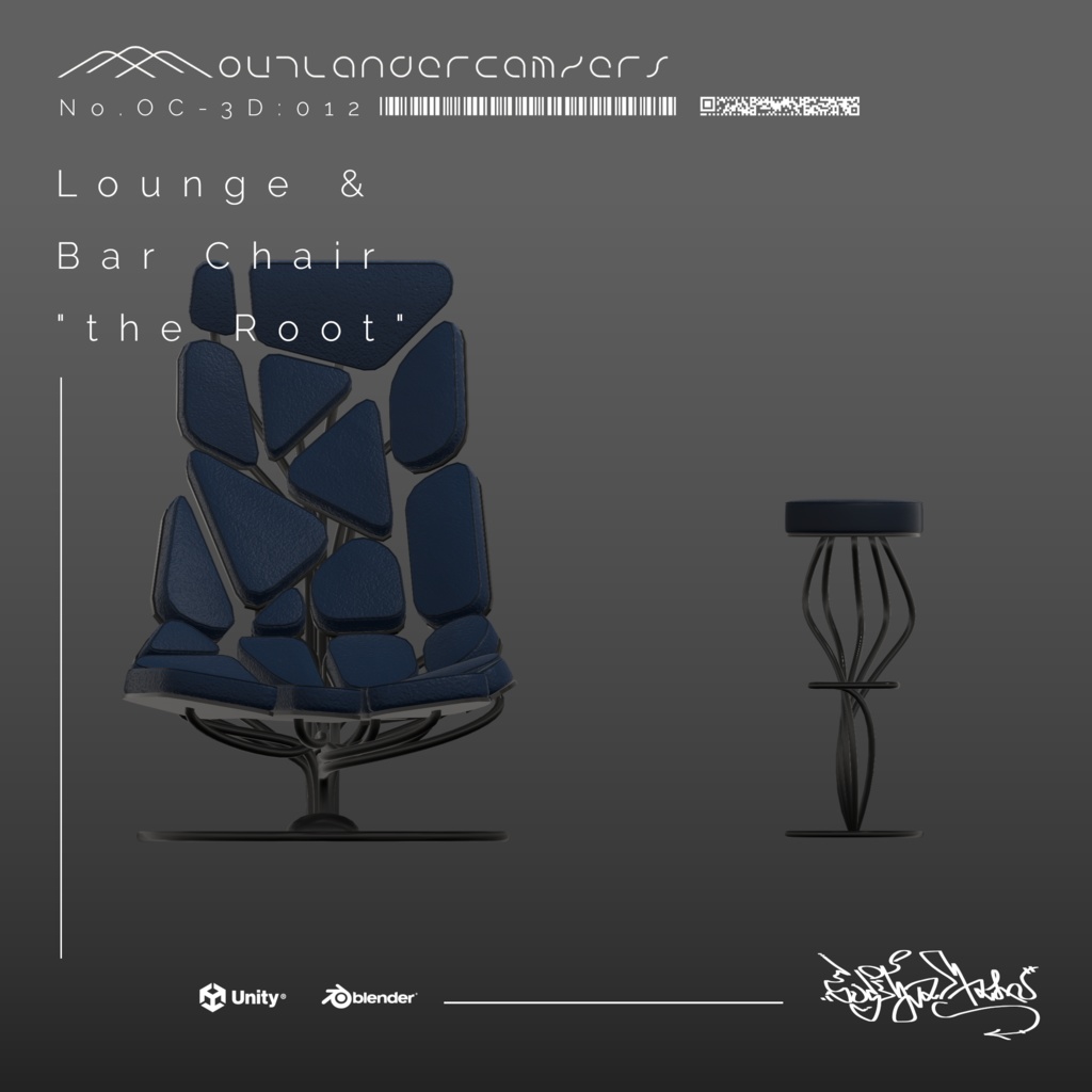 Original Design Lounge & Bar Chair【the Root】