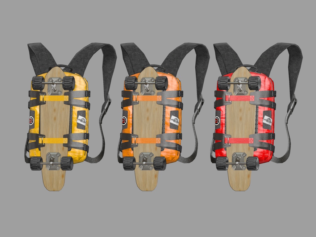 Skateboard Carrier Backpack 【Scrambler】