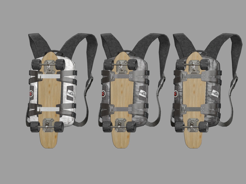 Skateboard Carrier Backpack 【Scrambler】