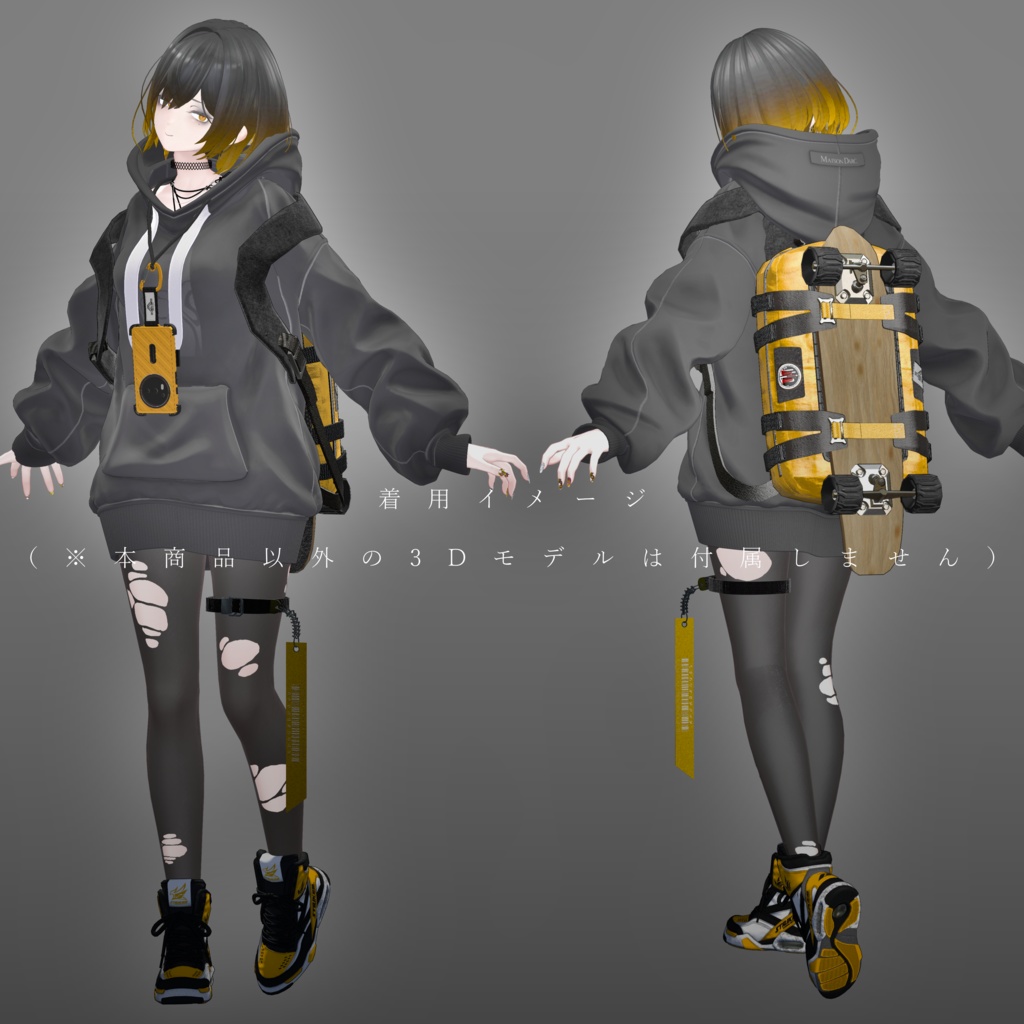 Skateboard Carrier Backpack 【Scrambler】