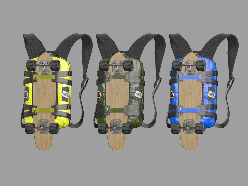 Skateboard Carrier Backpack 【Scrambler】