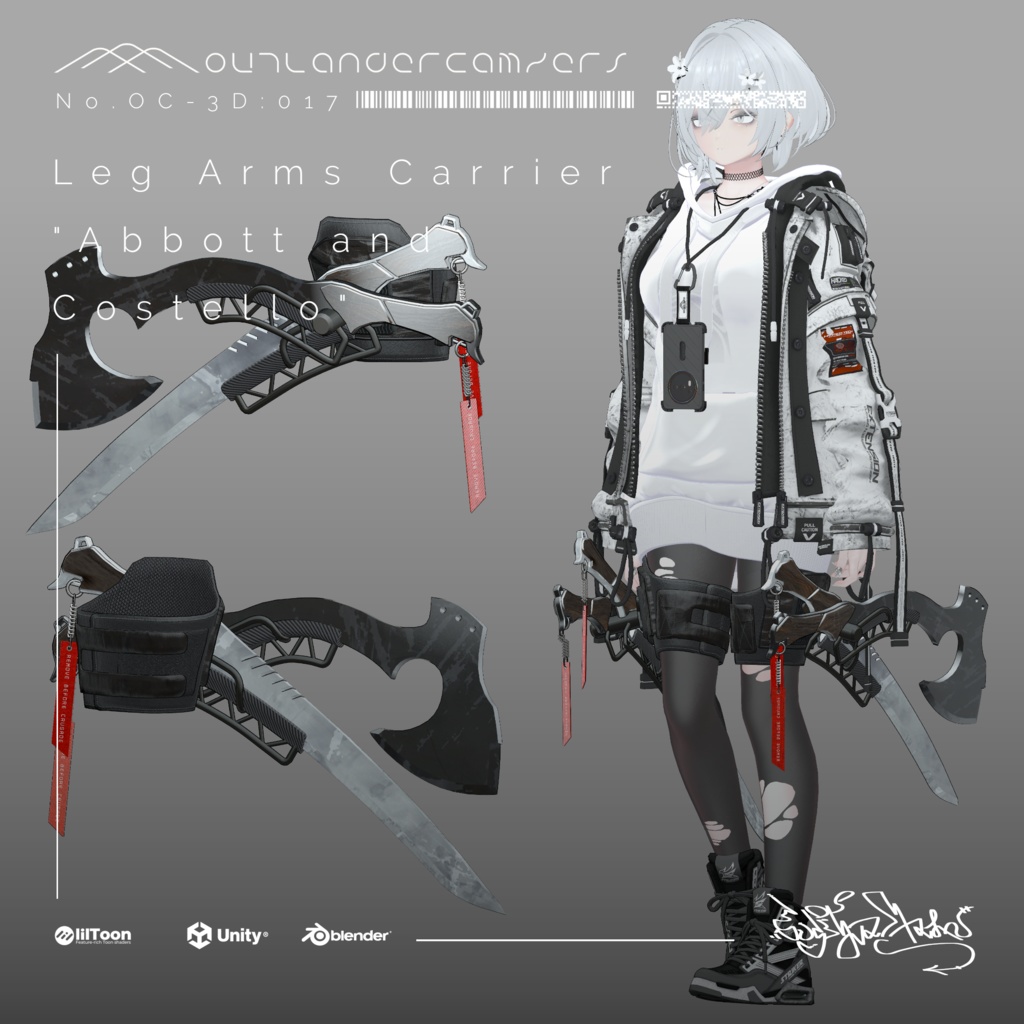Leg Arms Carrier 【Abbott and Costello】