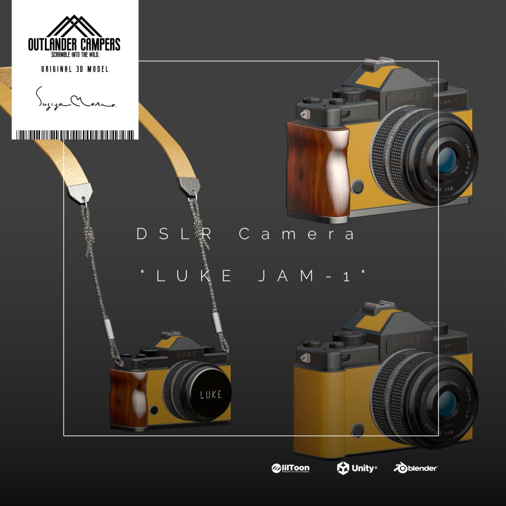 VirtualLens2対応　DSLR Camera 【LUKE JAM-1】
