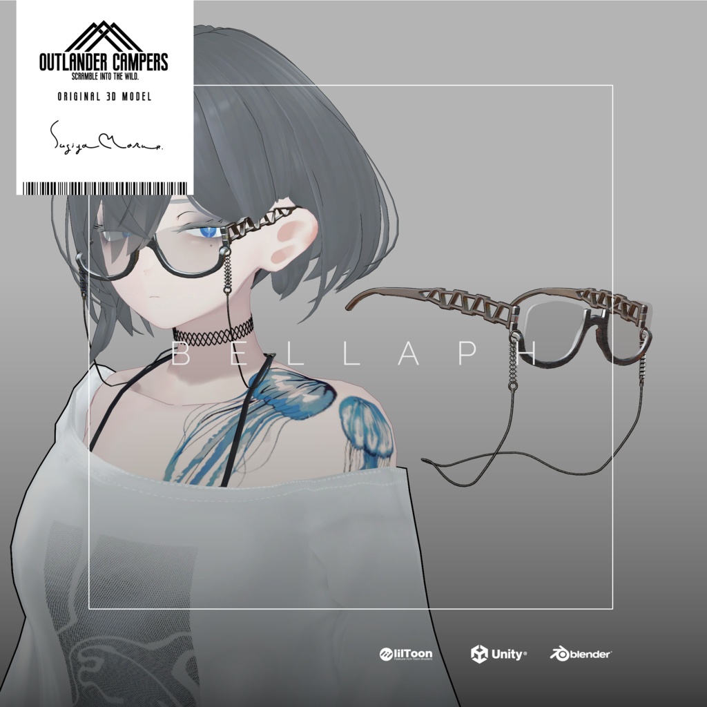 Original Design Eyeware 【BELLAPH】