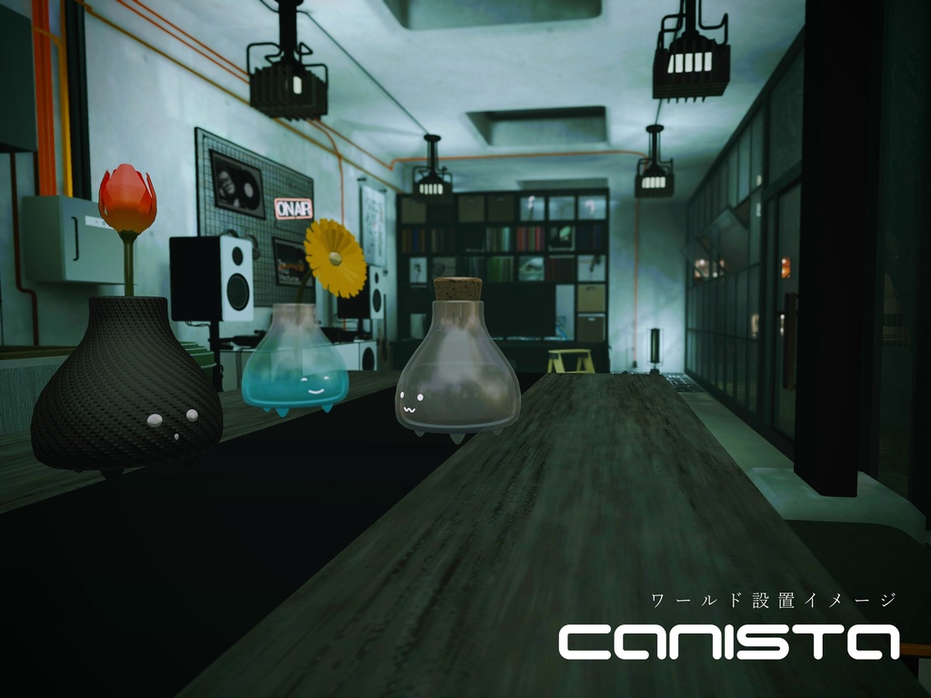 VRC想定アバター3Dモデル【Canista】