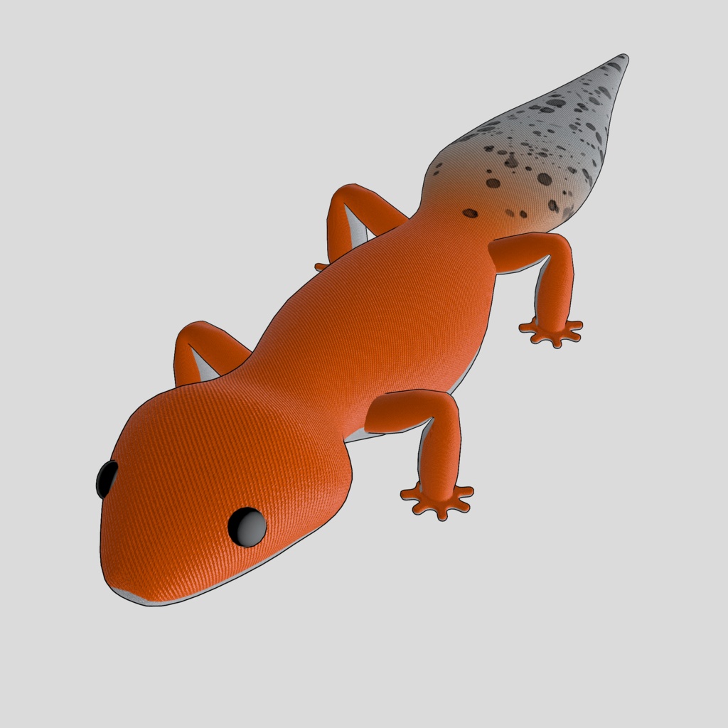 Leopard gecko body mascot