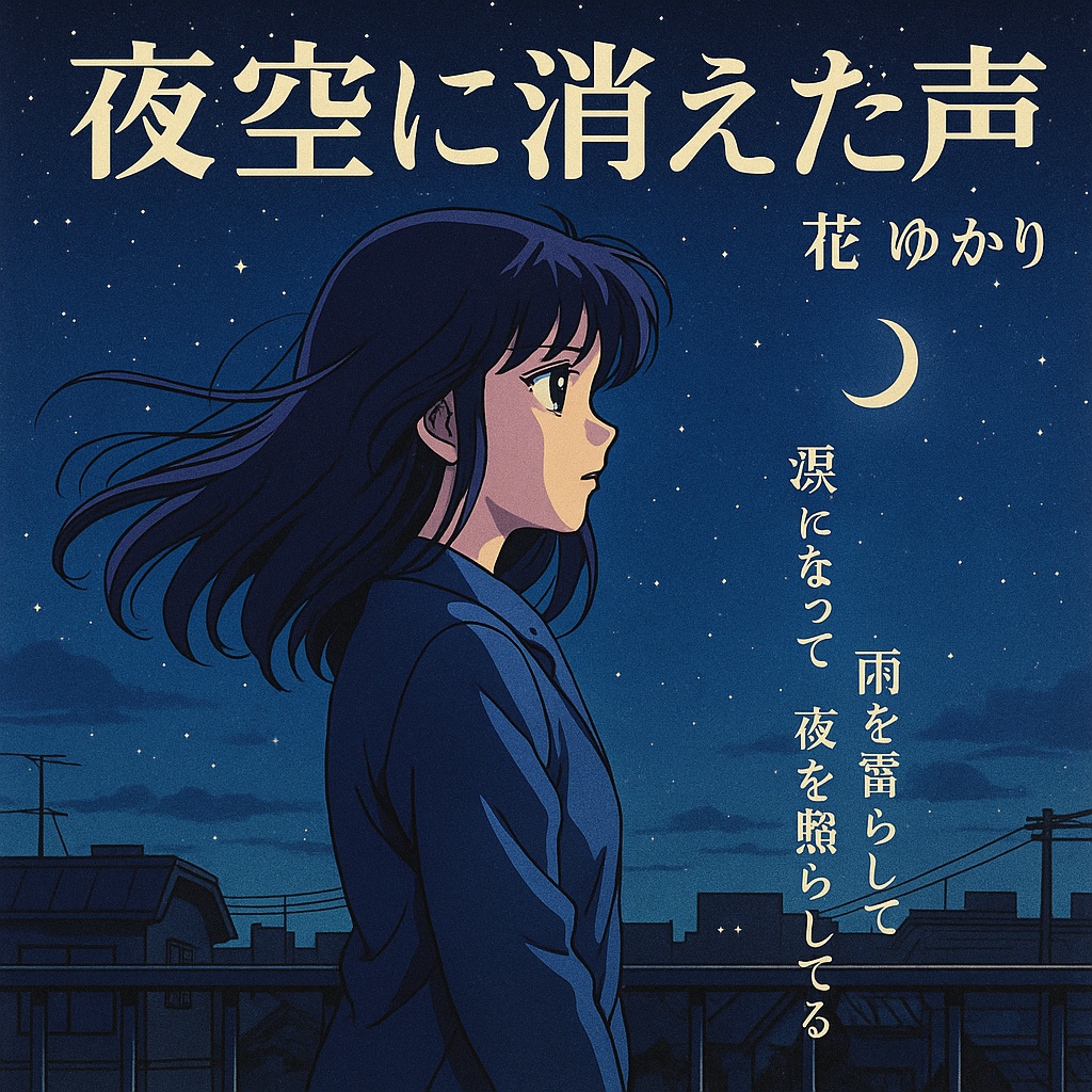 夜空に消えた声