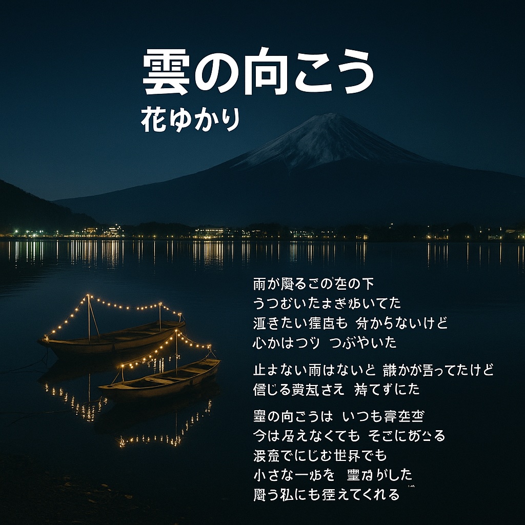 雲の向こう