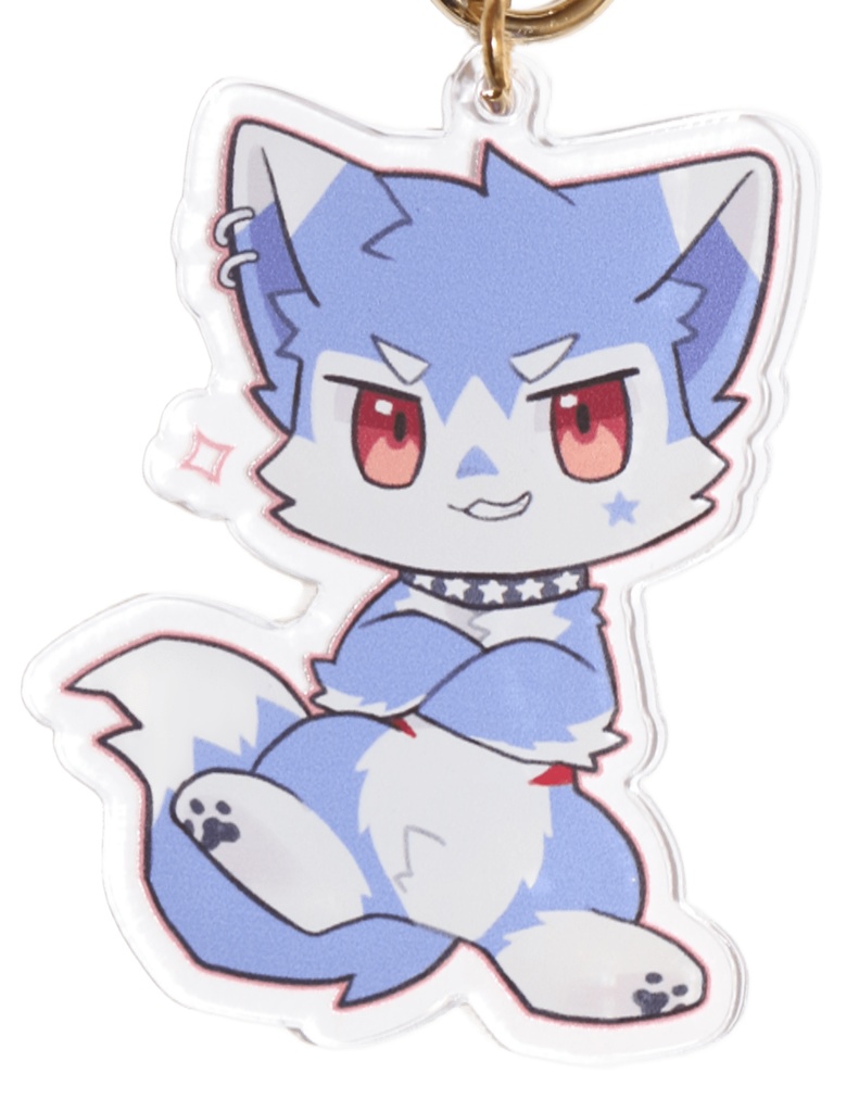 パロト_アクリルキーホルダー【かわちぃ】