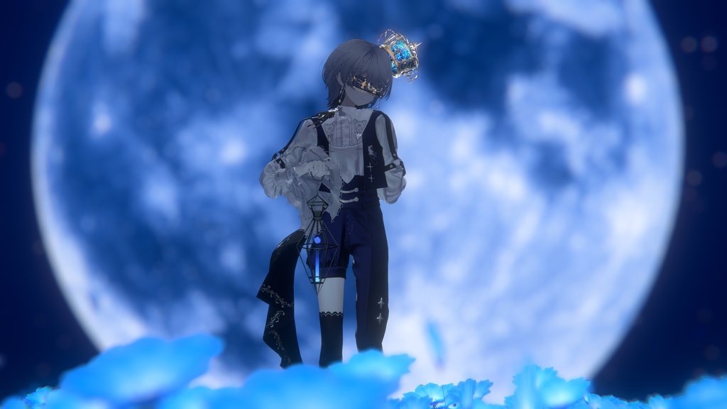 ぼんやり灯るランタン【Modular Avatar】【lilToon】