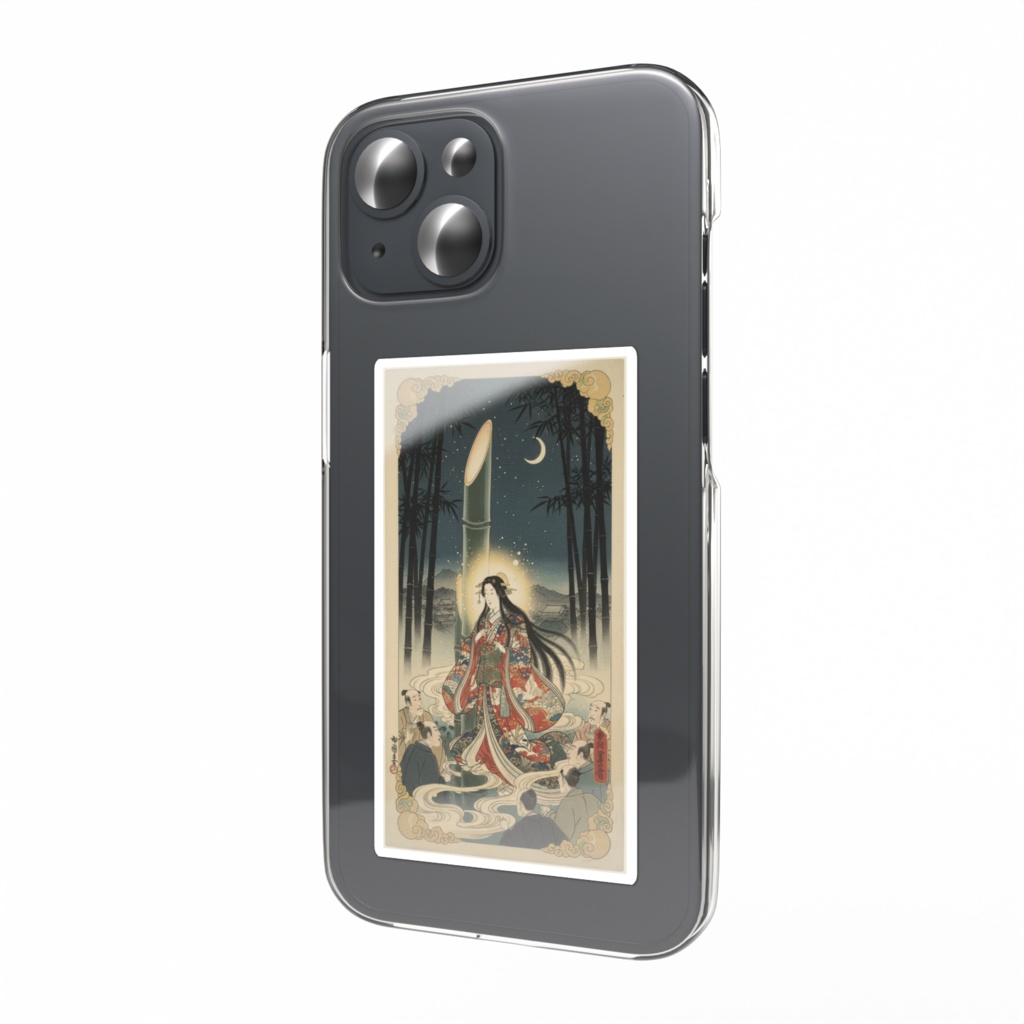 【原典回帰】かぐや姫 - 平安絵巻 / 和風モダン アートポスター #01