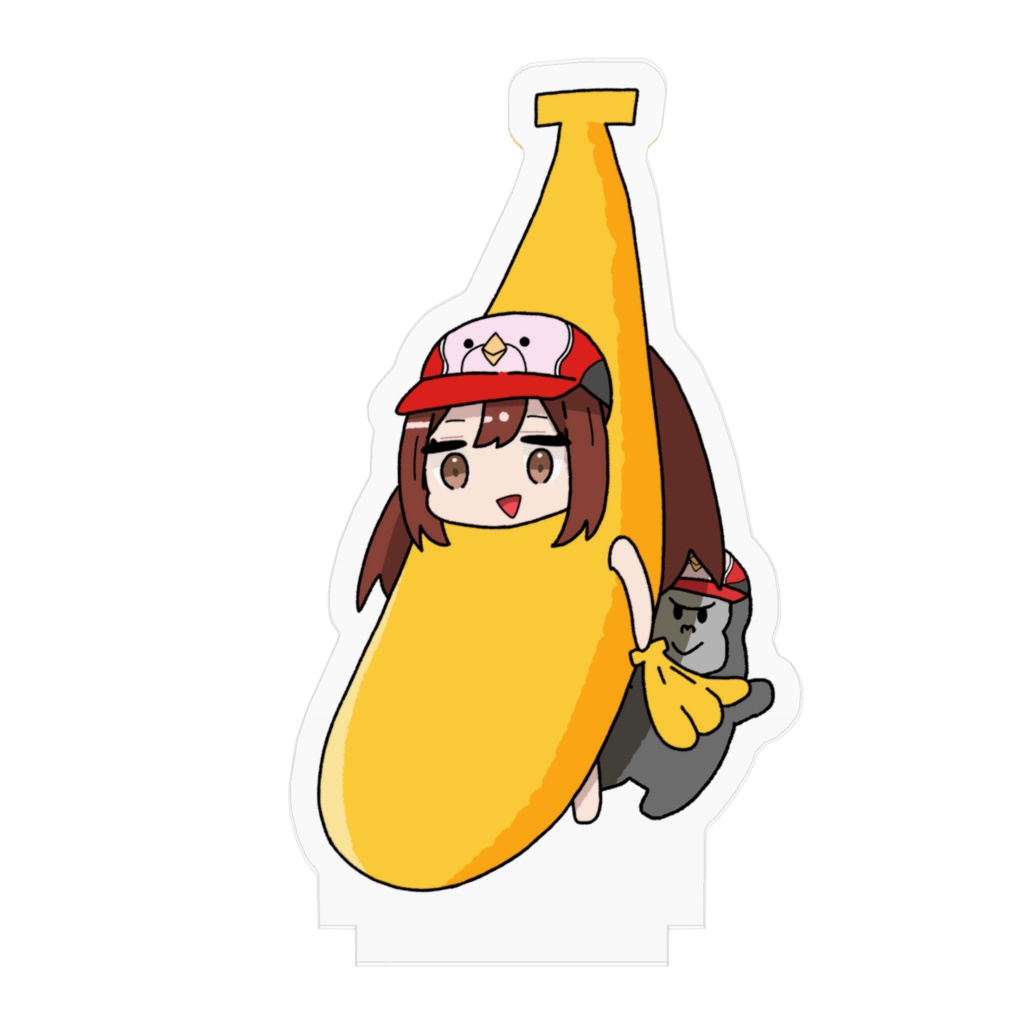 響ひな バナナアクスタ