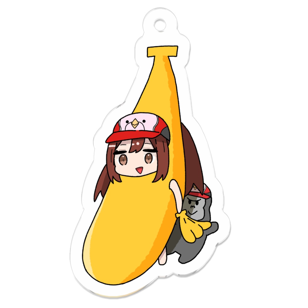 響ひな バナナアクキー