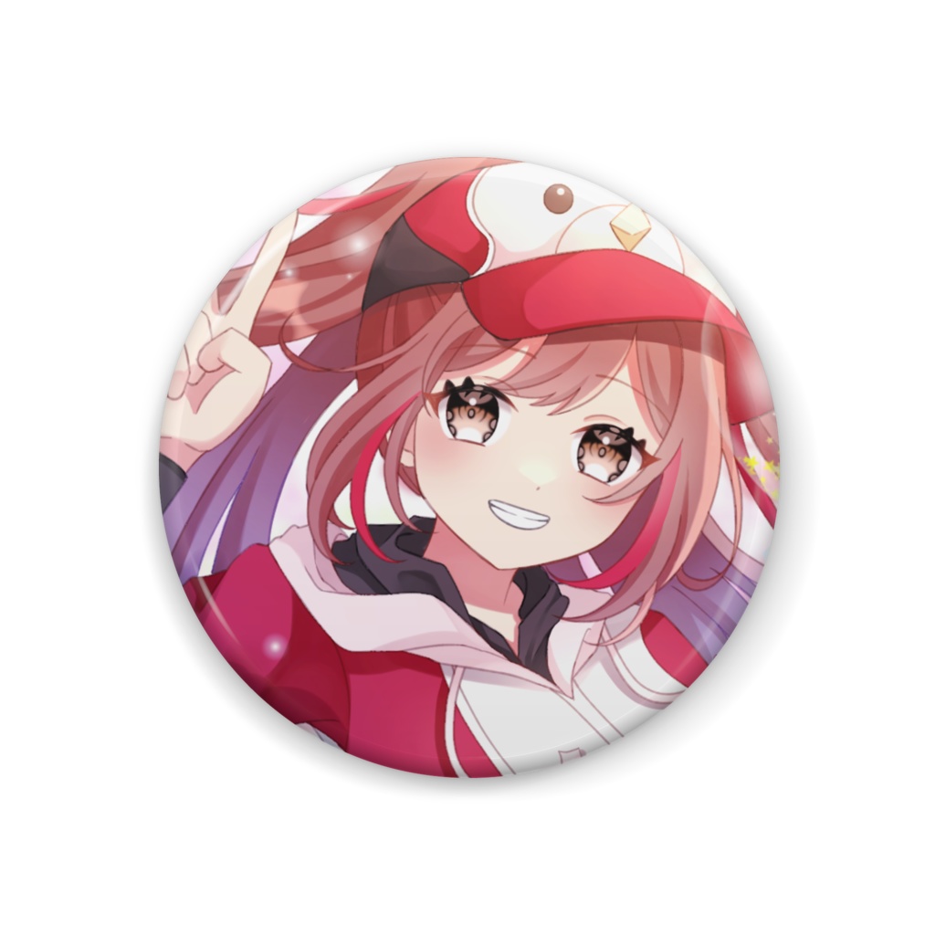響ひな 缶バッジ