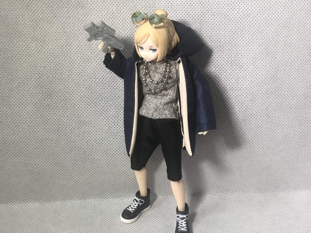 1/12サイズ　ハーフクロップドパンツ